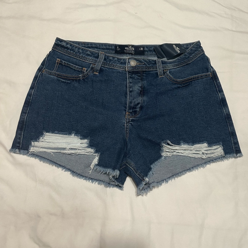 New high rise mom shorts